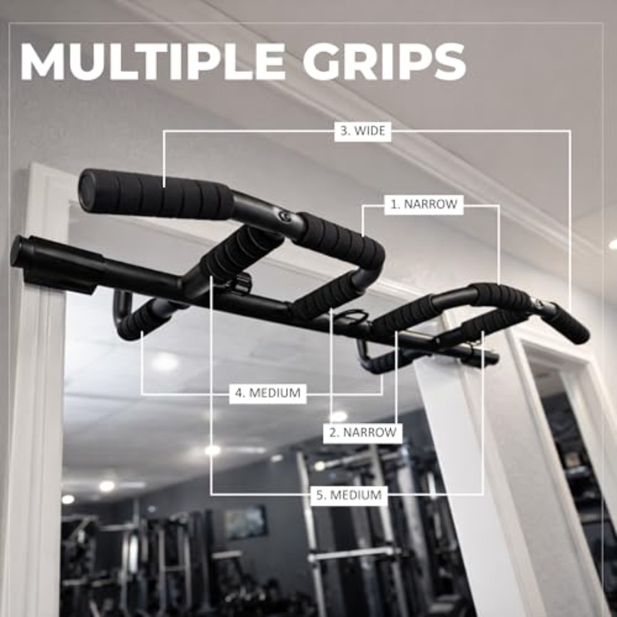 Barre de traction pour porte a - Pull Up Bar Grip avis et prix